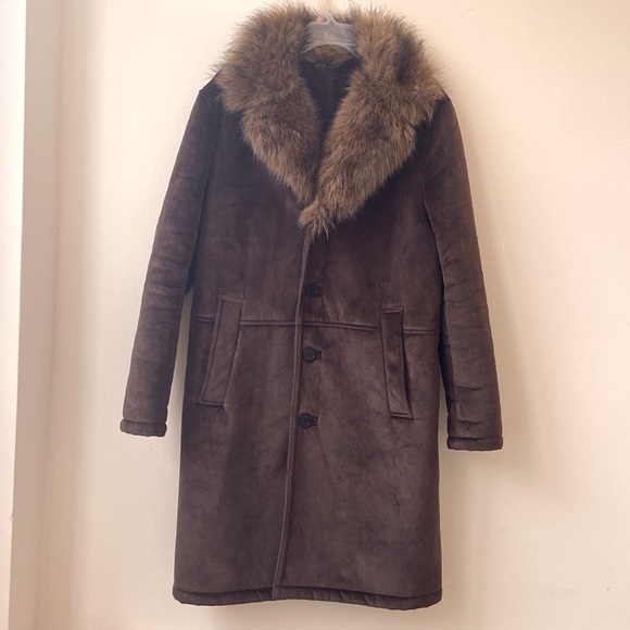 Zara Other - Zara Mens Fur Coat!